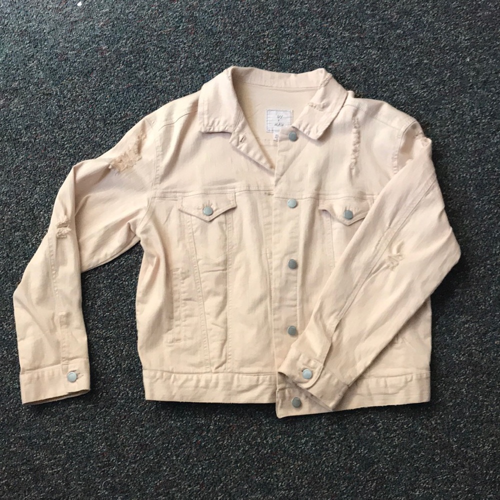 Light Pink Jean Jacket